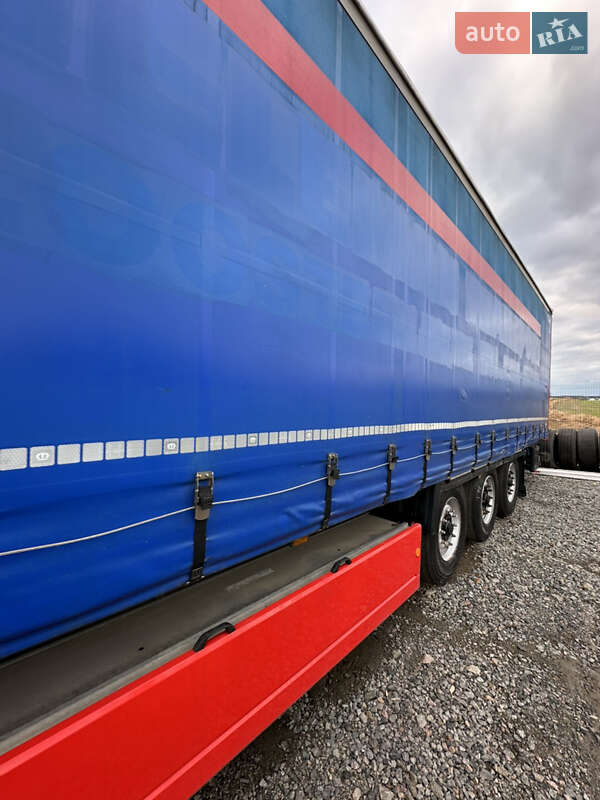 Тентований борт (штора) - напівпричіп Krone SD 27 2013 в Умані фото 5 Тентований борт (штора) - напівпричіп Krone SD 27 2013 в Умані