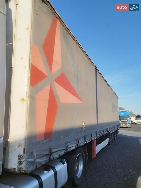 Тентованный борт (штора) - полуприцеп Krone SD 27 2012 в Ровно
