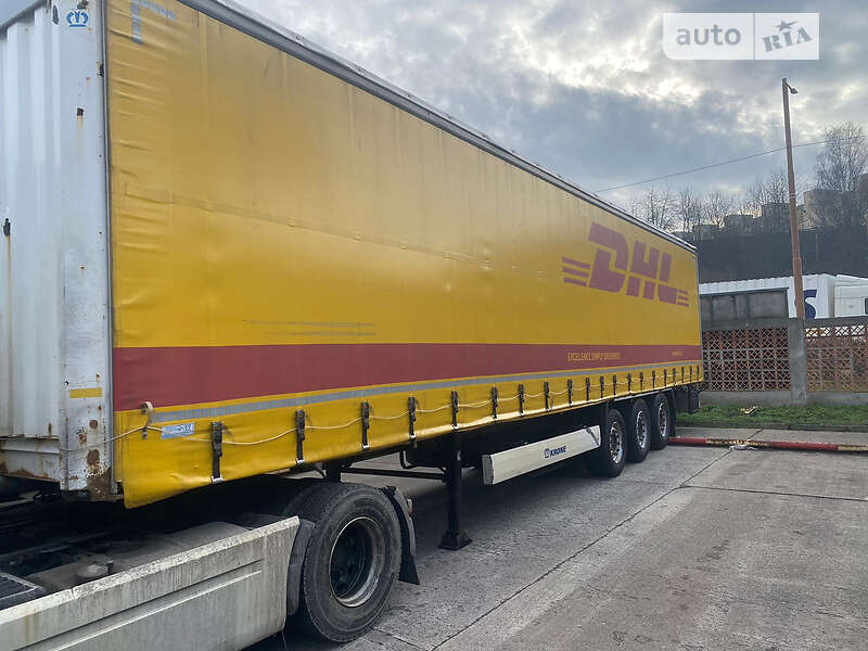 Тентованный борт (штора) - полуприцеп Krone SD 2012 в Хусте фото 5 Тентованный борт (штора) - полуприцеп Krone SD 2012 в Хусте