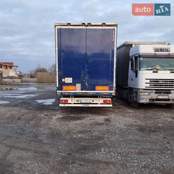 Тентованный борт (штора) - прицеп Krone SD 2008 в Луцке фото 3 Тентованный борт (штора) - прицеп Krone SD 2008 в Луцке