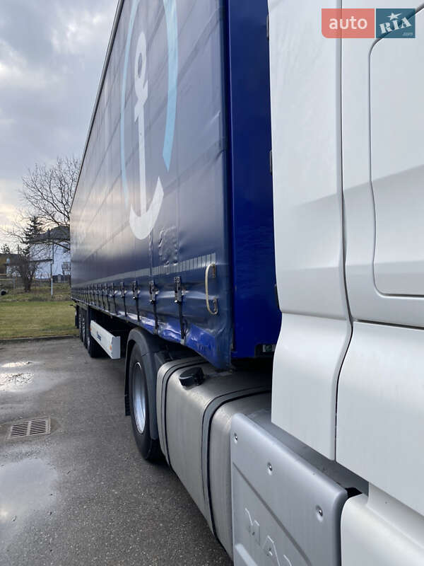 Тентованный борт (штора) - полуприцеп Krone SD 2012 в Ивано-Франковске