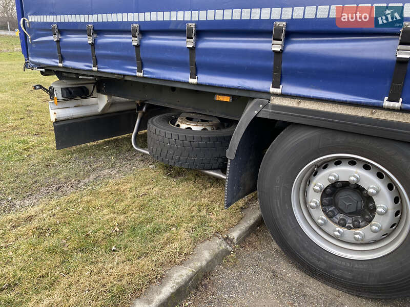 Тентованный борт (штора) - полуприцеп Krone SD 2012 в Ивано-Франковске