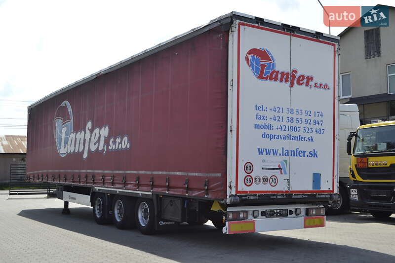 Тентованный борт (штора) - полуприцеп Krone SD 2014 в Хусте