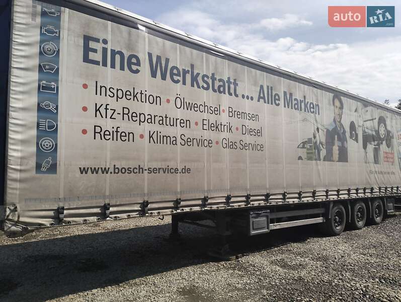 Тентованный борт (штора) - полуприцеп Krone SD 2009 в Черновцах