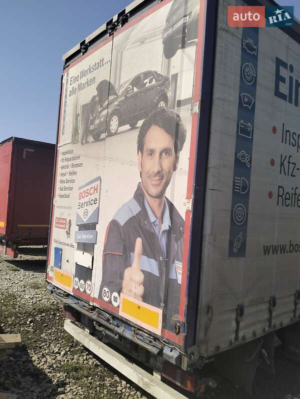 Тентованный борт (штора) - полуприцеп Krone SD 2009 в Черновцах