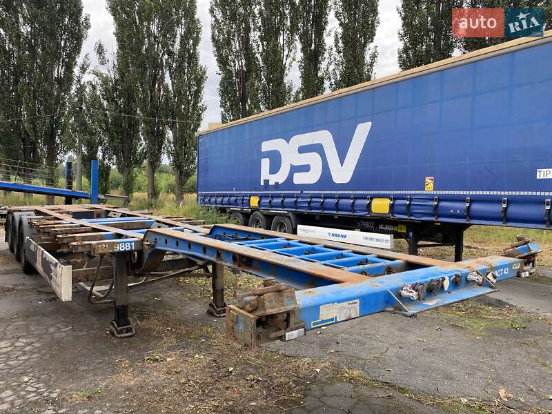 Контейнеровоз полуприцеп Krone SD 2007 в Киеве фото 3 Контейнеровоз полуприцеп Krone SD 2007 в Киеве