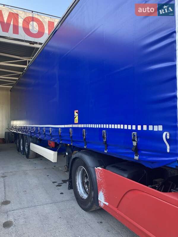 Тентованный борт (штора) - полуприцеп Krone SD 2012 в Ивано-Франковске