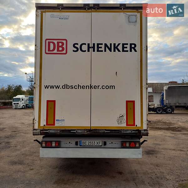 Тентований борт (штора) - напівпричіп Krone SD 2014 в Первомайську