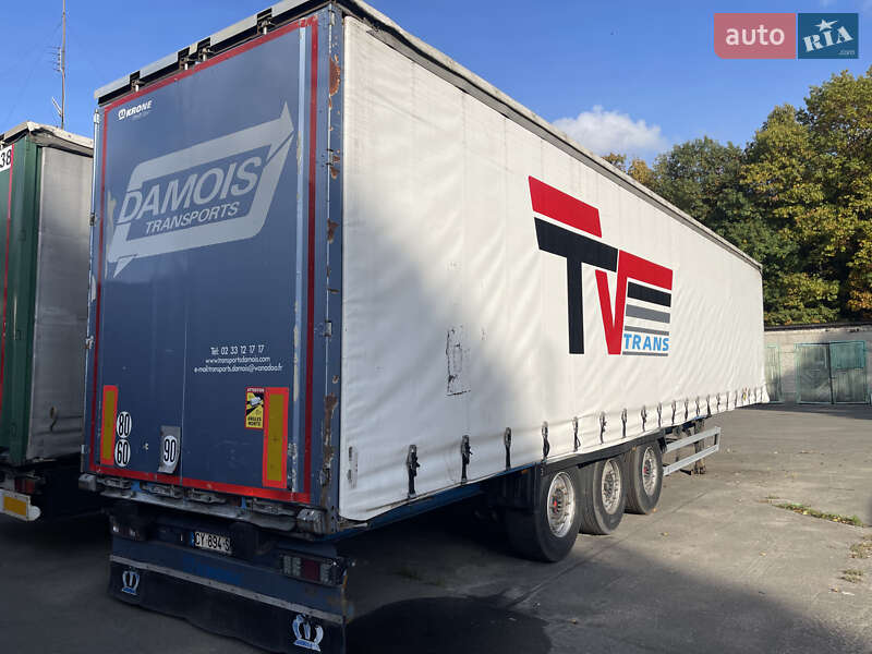 Тентованный борт (штора) - полуприцеп Krone SD 2013 в Березному