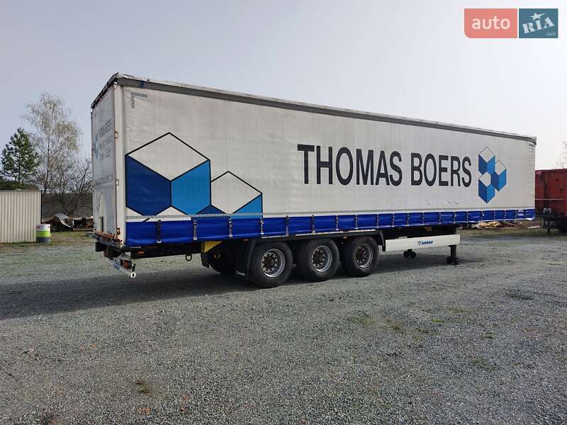 Тентованный борт (штора) - полуприцеп Krone SD 2017 в Макарове фото 9 Тентованный борт (штора) - полуприцеп Krone SD 2017 в Макарове