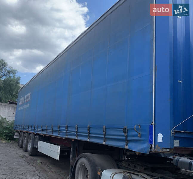 Тентованный борт (штора) - полуприцеп Krone SD 2008 в Харькове