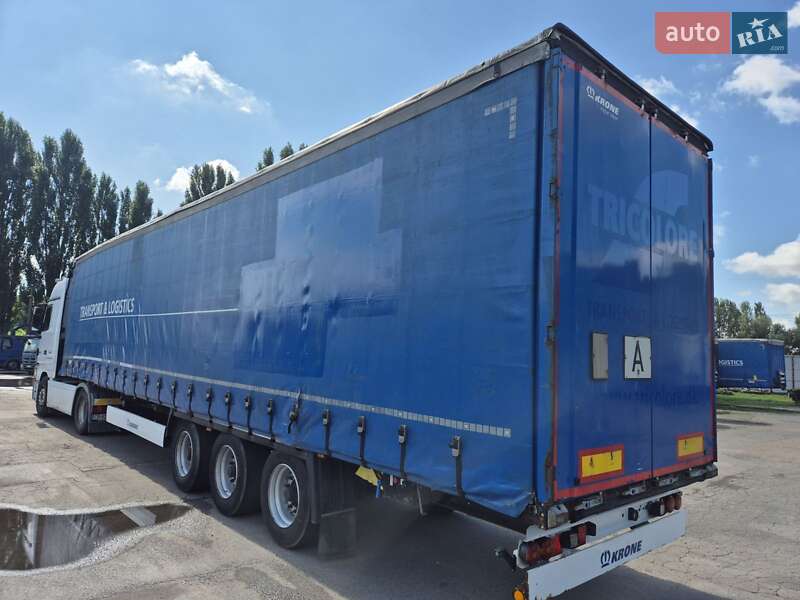 Тентованный борт (штора) - полуприцеп Krone SD 2014 в Киеве