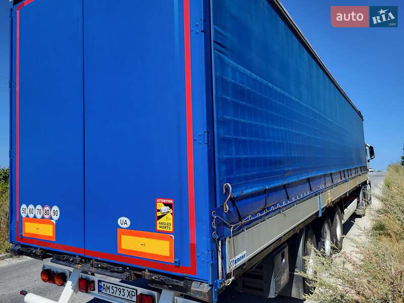 Бортовий напівпричіп Krone SD 2008 в Звягелі