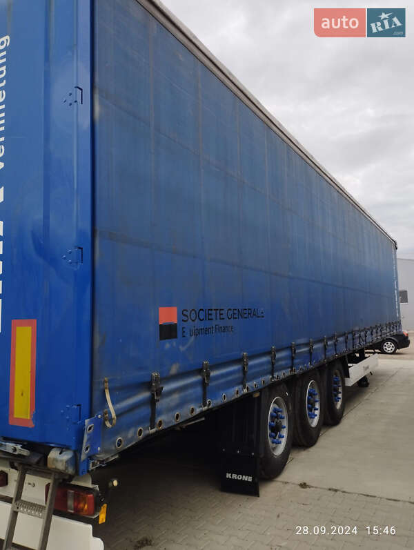 Тентований борт (штора) - напівпричіп Krone SD 2010 в Луцьку фото 4 Тентований борт (штора) - напівпричіп Krone SD 2010 в Луцьку