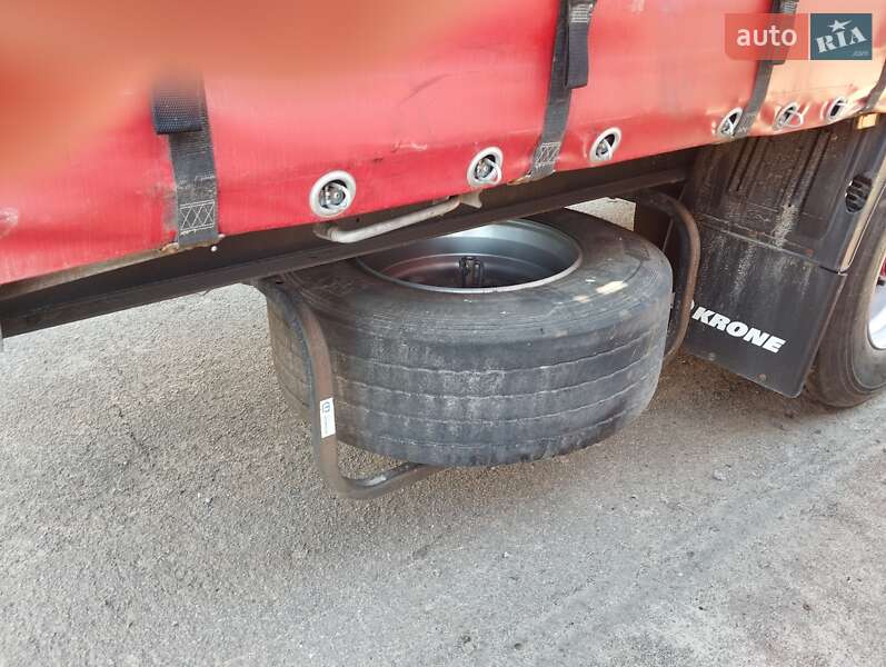 Тентованный борт (штора) - полуприцеп Krone SD 2015 в Луцке фото 8 Тентованный борт (штора) - полуприцеп Krone SD 2015 в Луцке