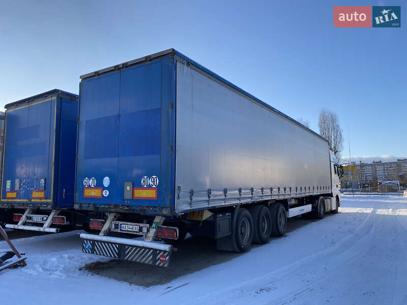 Тентованный борт (штора) - полуприцеп Krone SD 2010 в Киеве