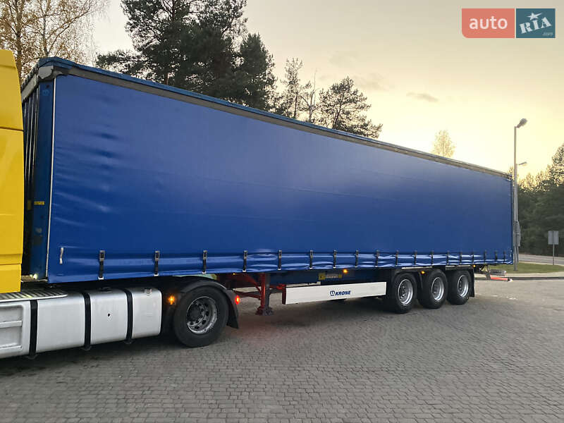 Тентованный борт (штора) - полуприцеп Krone SD 2015 в Луцке фото 2 Тентованный борт (штора) - полуприцеп Krone SD 2015 в Луцке