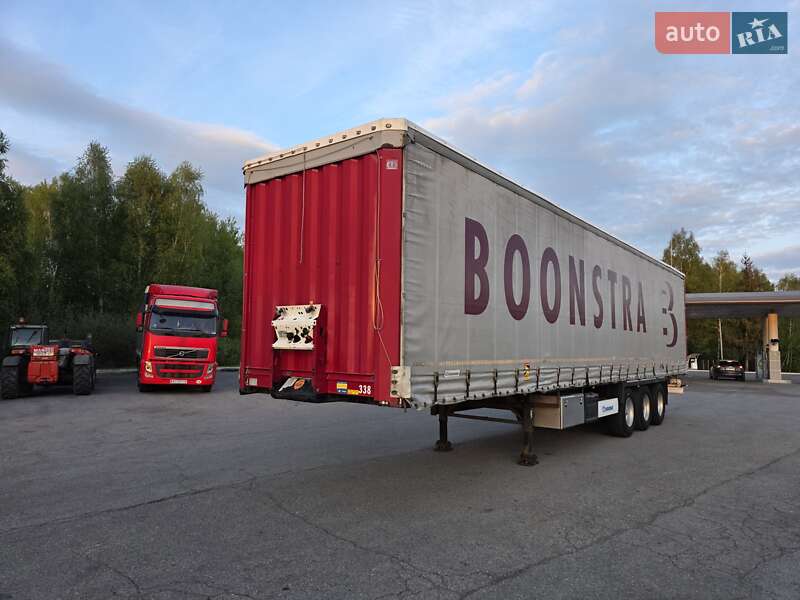 Тентованный борт (штора) - полуприцеп Krone SD 2014 в Ковеле