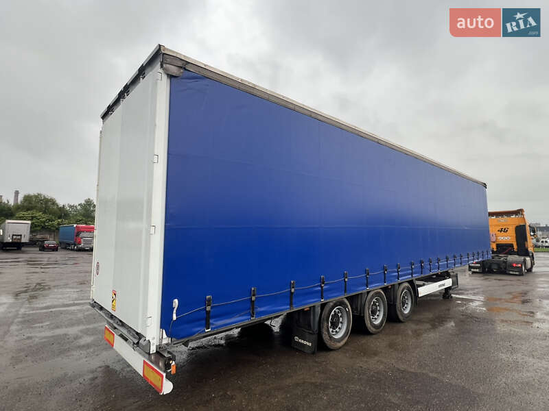 Тентований борт (штора) - напівпричіп Krone SD 2013 в Львові фото 5 Тентований борт (штора) - напівпричіп Krone SD 2013 в Львові