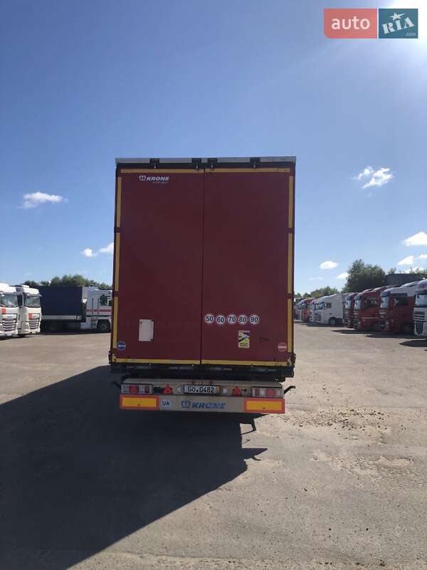 Тентованный борт (штора) - полуприцеп Krone SD 2015 в Львове фото 9 Тентованный борт (штора) - полуприцеп Krone SD 2015 в Львове