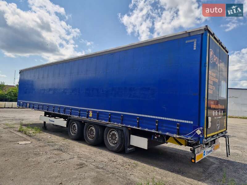 Тентованный борт (штора) - полуприцеп Krone SD 2016 в Киеве
