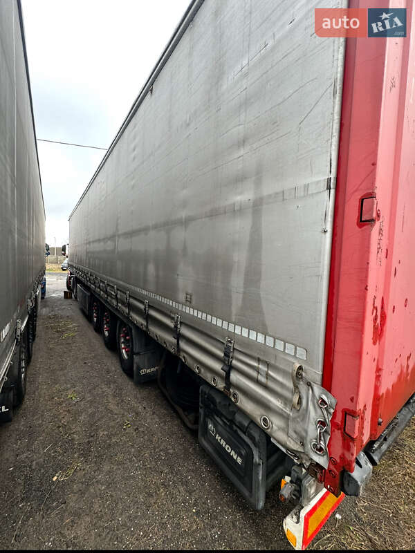 Тентованный борт (штора) - полуприцеп Krone SD 2013 в Маневичах