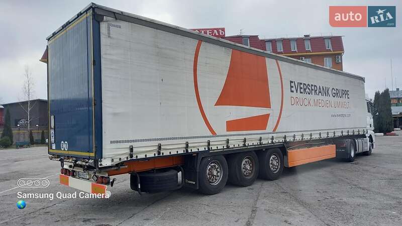 Бортовой полуприцеп Krone SD 2015 в Киеве