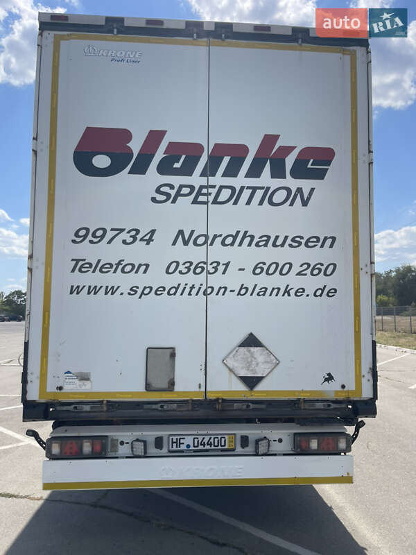 Тентованный борт (штора) - полуприцеп Krone SD 2013 в Запорожье