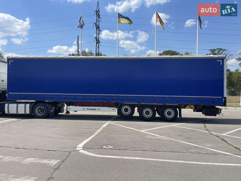 Тентованный борт (штора) - полуприцеп Krone SD 2013 в Запорожье