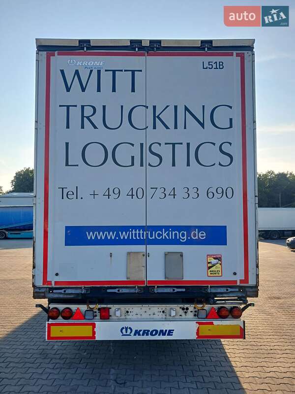 Тентованный борт (штора) - полуприцеп Krone SD 2017 в Львове