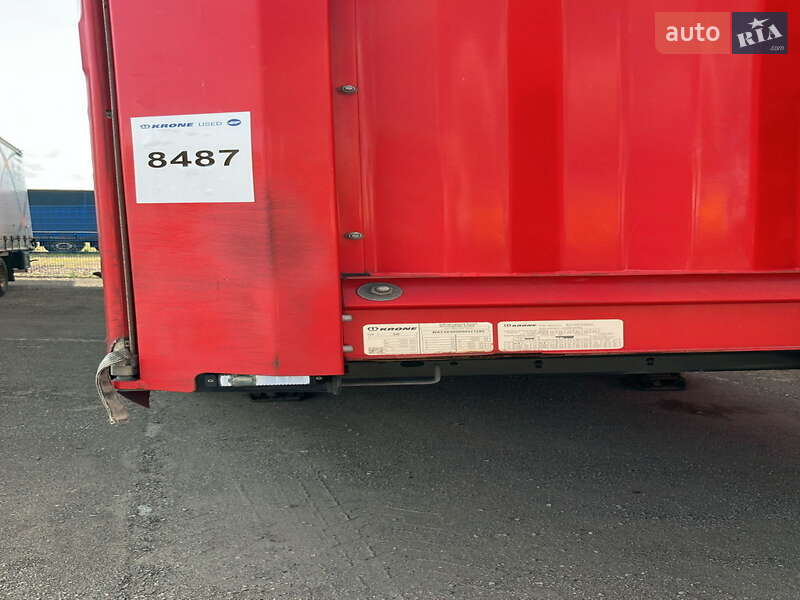 Тентованный борт (штора) - полуприцеп Krone SD 2020 в Киеве фото 32 Тентованный борт (штора) - полуприцеп Krone SD 2020 в Киеве