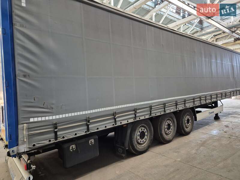 Тентованный борт (штора) - полуприцеп Krone SD 2011 в Львове