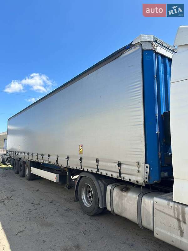 Тентований борт (штора) - напівпричіп Krone SD 2014 в Ковелі