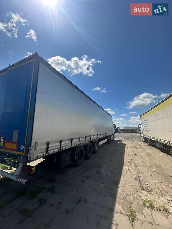 Тентований борт (штора) - напівпричіп Krone SD 2014 в Ковелі