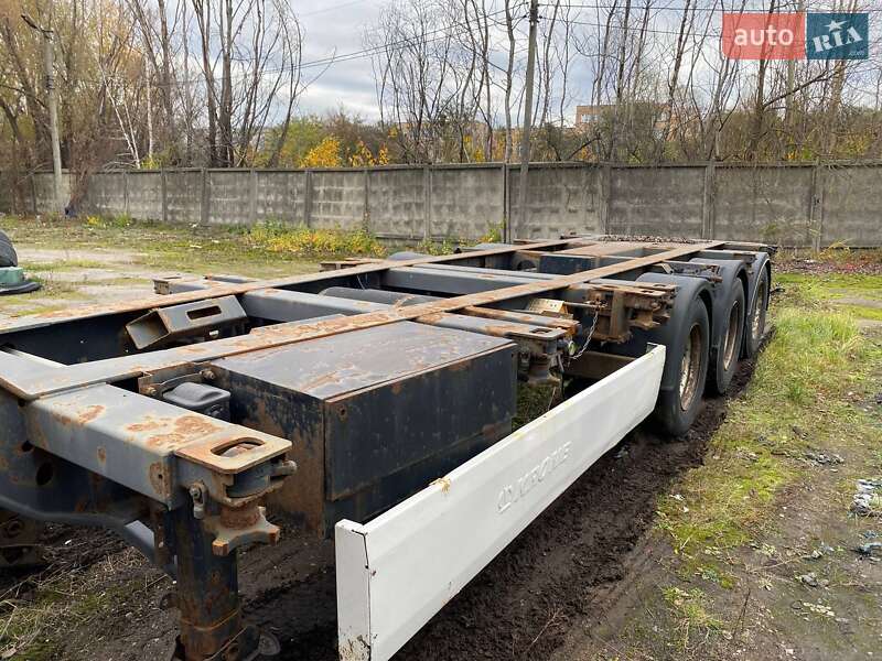 Контейнеровоз напівпричіп Krone SD 2008 в Житомирі