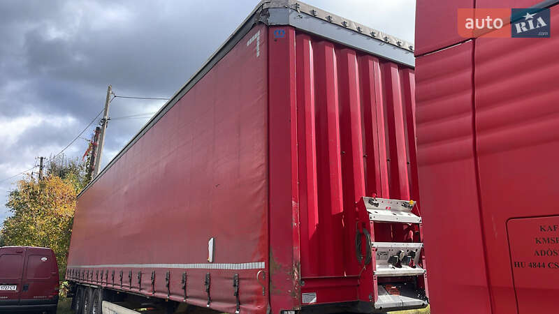 Тентований борт (штора) - напівпричіп Krone SD 2014 в Шепетівці