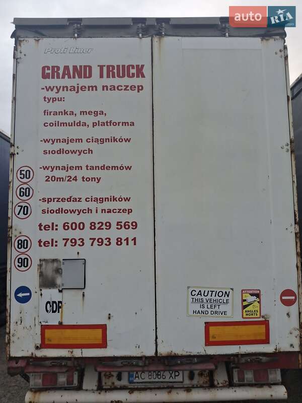 Бортовий напівпричіп Krone SD 2009 в Ковелі фото 4 Бортовий напівпричіп Krone SD 2009 в Ковелі