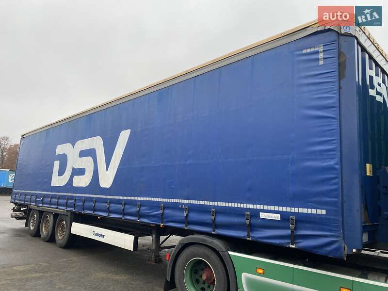 Тентованный борт (штора) - полуприцеп Krone SD 2016 в Киеве фото 9 Тентованный борт (штора) - полуприцеп Krone SD 2016 в Киеве