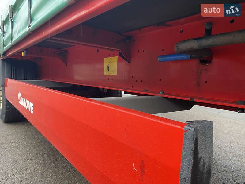 Тентованный борт (штора) - полуприцеп Krone SD 2017 в Киеве