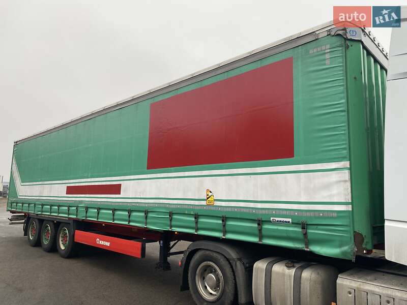 Тентованный борт (штора) - полуприцеп Krone SD 2017 в Киеве