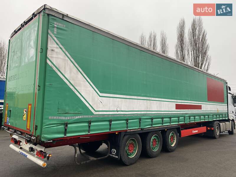 Тентованный борт (штора) - полуприцеп Krone SD 2017 в Киеве