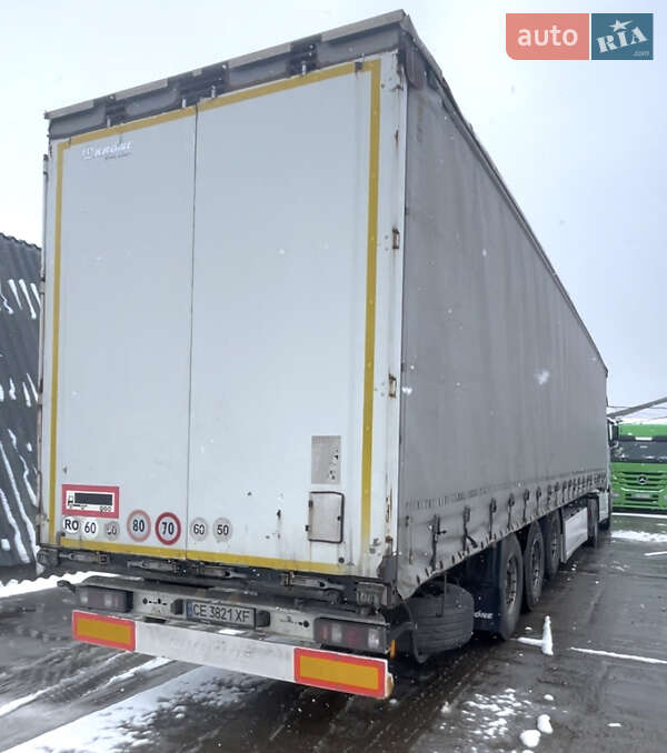 Тентованный борт (штора) - полуприцеп Krone SD 2013 в Черновцах фото Тентованный борт (штора) - полуприцеп Krone SD 2013 в Черновцах