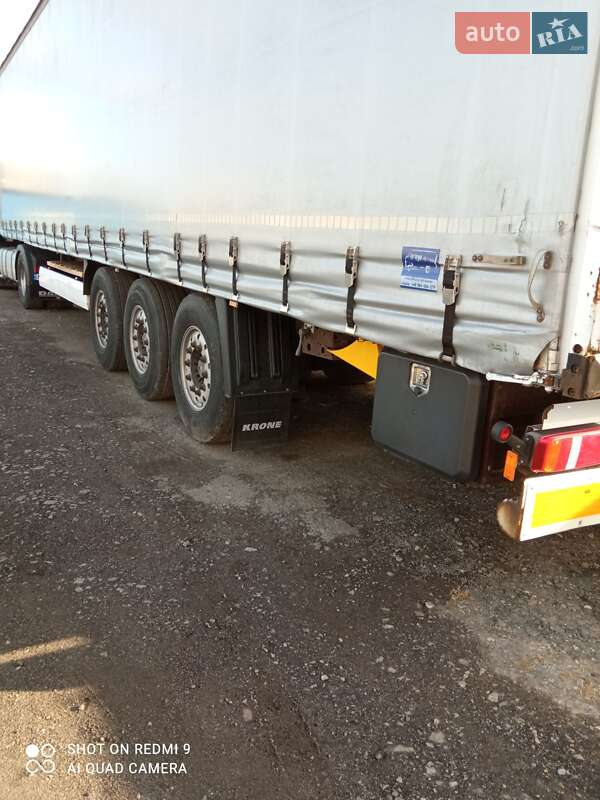 Тентованный борт (штора) - полуприцеп Krone SD 2007 в Киеве