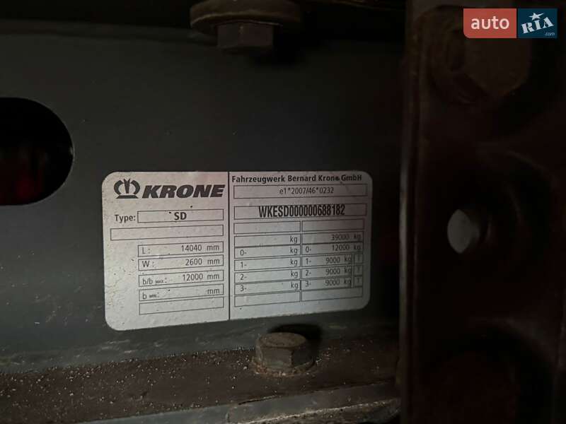Рефрижератор полуприцеп Krone SD 2016 в Днепре фото 25 Рефрижератор полуприцеп Krone SD 2016 в Днепре