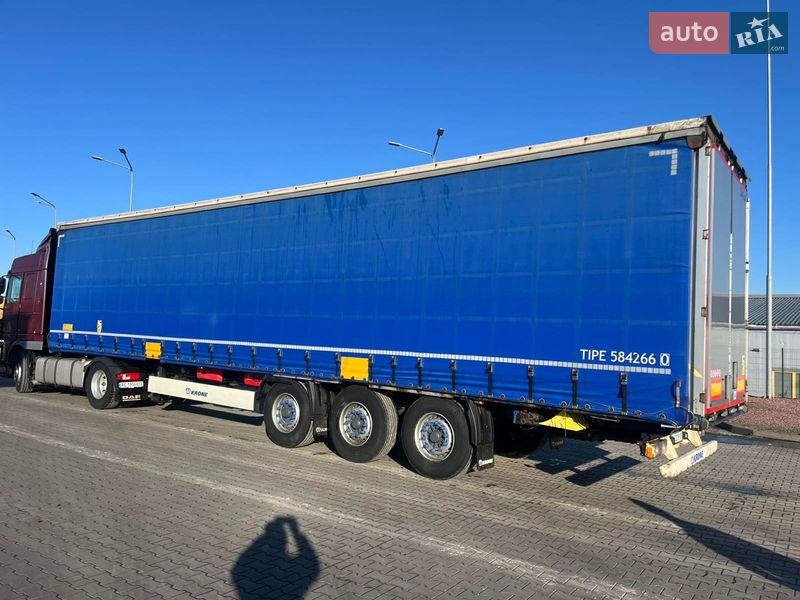 Тентованный борт (штора) - полуприцеп Krone SD 2013 в Луцке