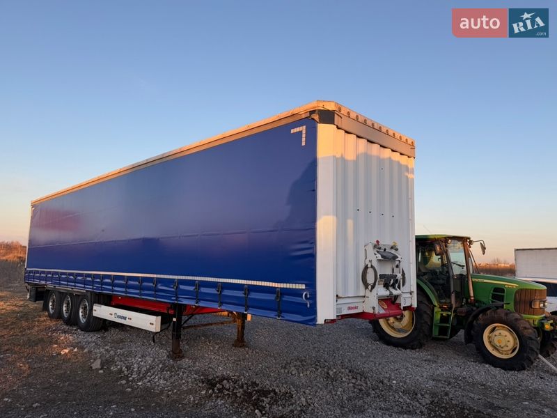 Тентованный борт (штора) - полуприцеп Krone SD 2013 в Днепре