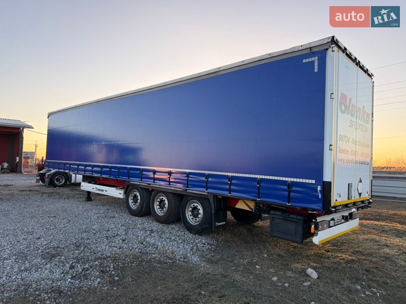 Тентованный борт (штора) - полуприцеп Krone SD 2013 в Днепре