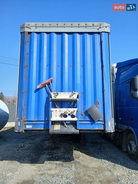 Тентованный борт (штора) - полуприцеп Krone SD 2006 в Любомле