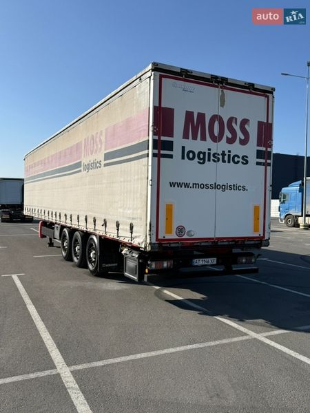 Тентований борт (штора) - напівпричіп Krone SD 2013 в Львові фото Тентований борт (штора) - напівпричіп Krone SD 2013 в Львові