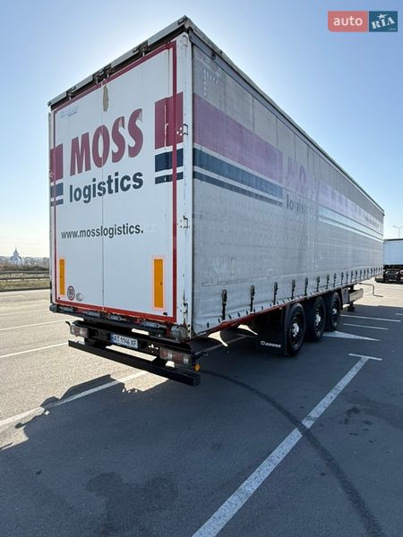 Тентований борт (штора) - напівпричіп Krone SD 2013 в Львові фото 5 Тентований борт (штора) - напівпричіп Krone SD 2013 в Львові